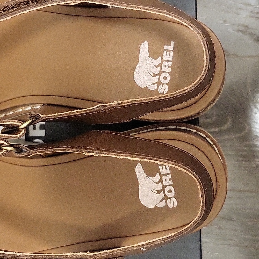 Sorel Women's Joanie™ IV Y Strap Wedge Sandal Size 11 Never Worn - Picture 7 of 17